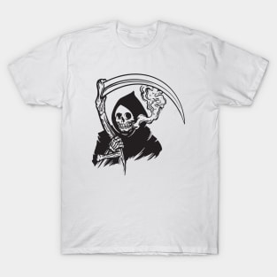 The Skeleton Smoking T-Shirt